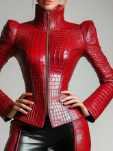 Load image into Gallery viewer, Leather PU Jacket