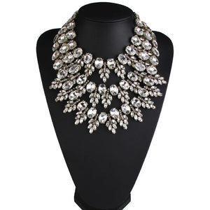 Bohemian Handmade Rhinestones Necklace