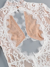 Load image into Gallery viewer, Lace Cut Out Design Long Dress