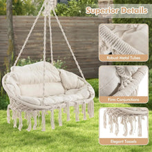 Load image into Gallery viewer, Boho Style Macrame Hammock