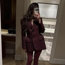 Load image into Gallery viewer, Jacket Mini Skirt Set