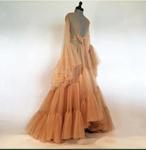 Load image into Gallery viewer, Bridal Boudoir Gown Tulle