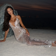Load image into Gallery viewer, Sexy Sequin Mermaid Maxi Dress