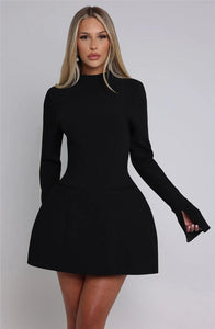 Backless Sexy Mini Dress