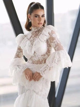 Load image into Gallery viewer, ruffled lace dress
