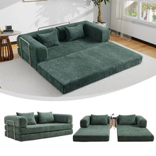Load image into Gallery viewer, 5-in-1 Convertible Folding Sofa Bed