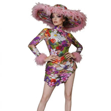 Load image into Gallery viewer, Luxury Floral Sequin Dress
