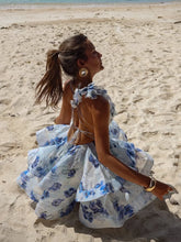 Load image into Gallery viewer, Beach Suspender Dress