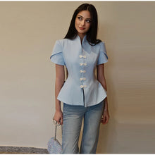 Load image into Gallery viewer, Single Breasted Blouse