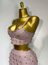 Load image into Gallery viewer, Luxury Birthday Bandage Two Piece Set