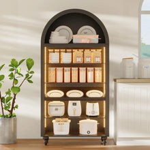 Load image into Gallery viewer, Arched Wine Bar Cabinet