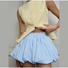 Load image into Gallery viewer, Casual Sleeveless Vests Skirts Suits
