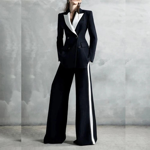 2 Piece Jacket Pants Sets Blazer