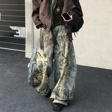 Load image into Gallery viewer, Denim Pants Oversized