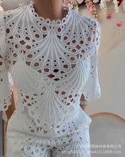 Load image into Gallery viewer, Lace Hollow Out Set