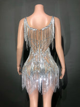 Load image into Gallery viewer, Sparkly Silver Rhinestones