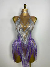Load image into Gallery viewer, Evening Gowns Stretch Mesh Mini Dress
