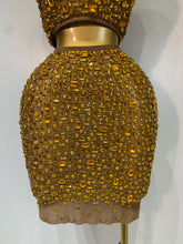 Load image into Gallery viewer, Luxury Rhinestone Mesh See Through