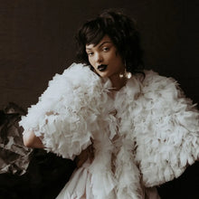 Load image into Gallery viewer, Trimmed Tulle Short  Jacekt