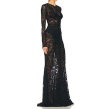 Load image into Gallery viewer, Noir Riviera Lace Set