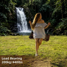 Load image into Gallery viewer, Solid wood swing anticorrosive wood