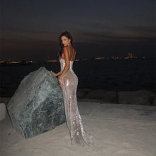 Load image into Gallery viewer, Sexy Sequin Mermaid Maxi Dress