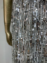 Load image into Gallery viewer, Crystal Bandage Crop Top And Long Skirt Two Piece Set