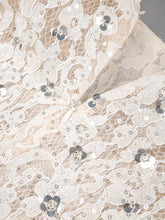 Load image into Gallery viewer, Spliced Lace Temperament Dress