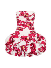 Load image into Gallery viewer, Solid Spliced Ruffles Slimming Dress