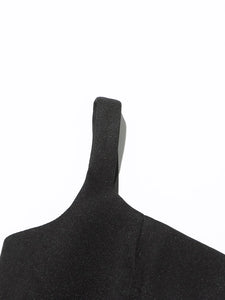 Colorblack Slimming Elegant Long Dress