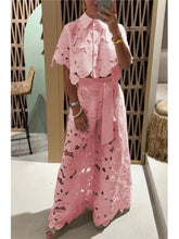 Load image into Gallery viewer, Elegant Casual Hollow Suit