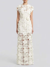 Load image into Gallery viewer, 3D Flowers Dress