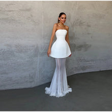 Load image into Gallery viewer, Floor-Length Mermaid Skirts 2 Pieces Set