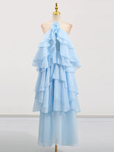 Load image into Gallery viewer, Solid Spliced Ruffles Elegant Dress
