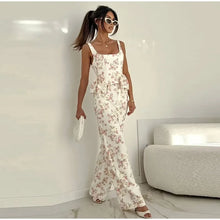 Load image into Gallery viewer, Casual Printed Vest Trouser Suit