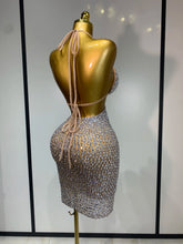 Load image into Gallery viewer, Sparkly Luxury Crystal Rhinestones Bodycon Dress