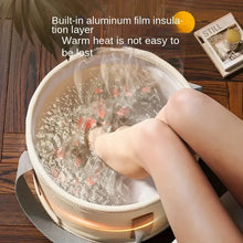 Load image into Gallery viewer, Foldable Portable Folding Foot Soak Bath Tub with Heat Preservation