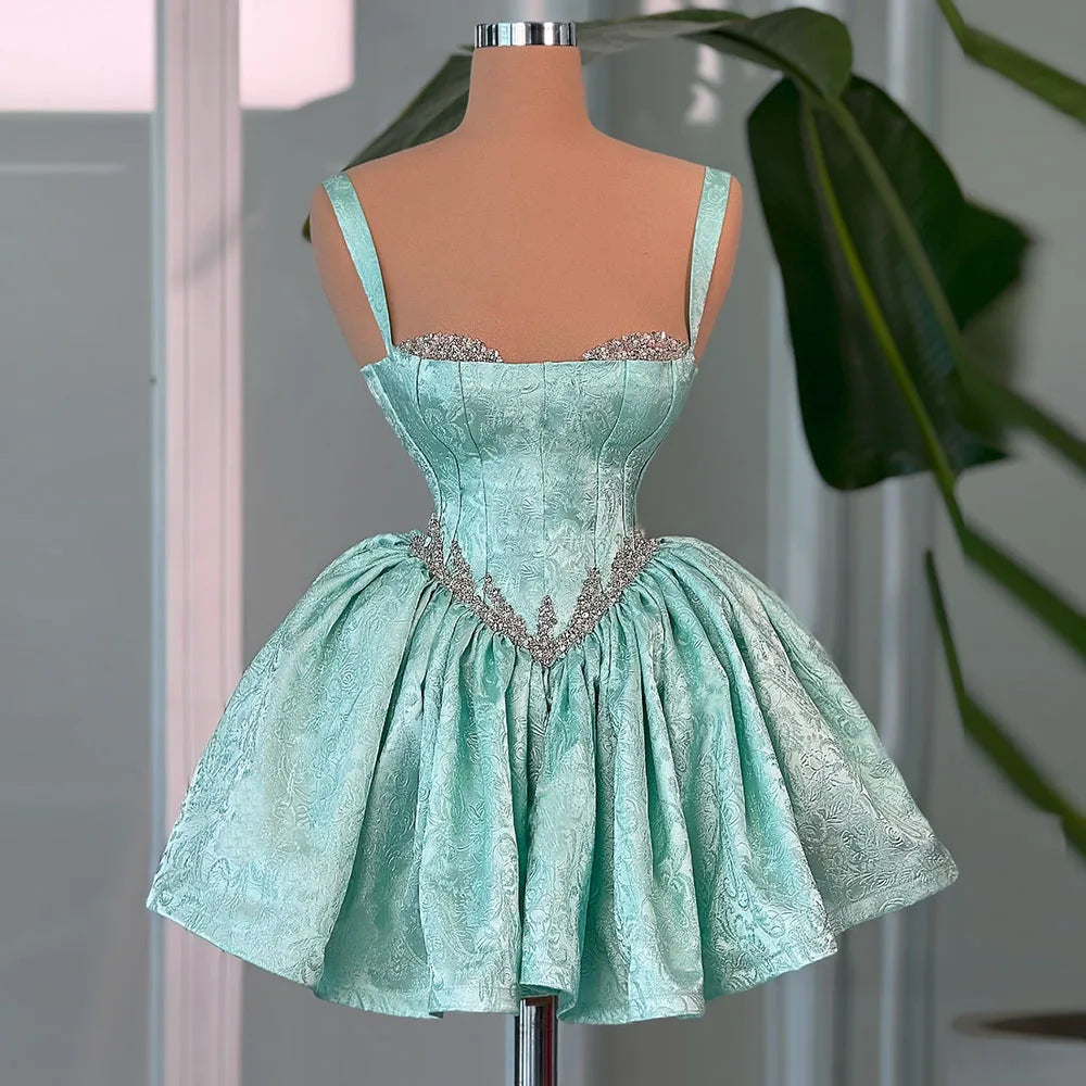 knee length dresses for ladies Mini Prom Dress – Mineli's Closet