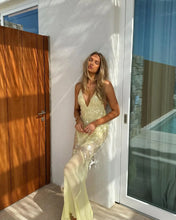 Load image into Gallery viewer, Sexy Deep V-neck Sequin Sling Mermaid Dress