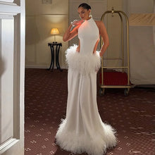 Load image into Gallery viewer, Sexy Backless Halter Evening Dress