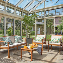 Load image into Gallery viewer, Patio Furniture 4 Piece