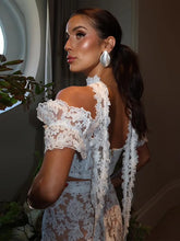 Load image into Gallery viewer, Lace Hollow Out Skirt Set