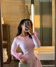 Load image into Gallery viewer, Long Sleeves Formal Party Dress
