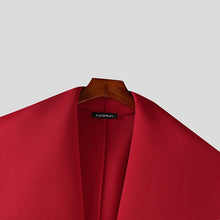 Load image into Gallery viewer, Men Long Style Trench Lapel