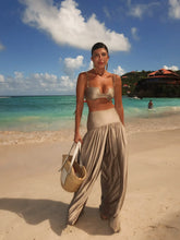 Load image into Gallery viewer, Satin Beach Cover‑Up