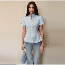 Load image into Gallery viewer, Single Breasted Blouse