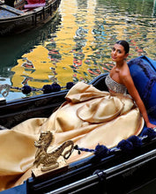 Load image into Gallery viewer, Big Bow Satin Long Party Skirt