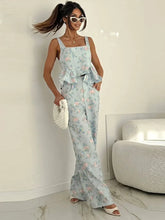 Load image into Gallery viewer, Casual Printed Vest Trouser Suit