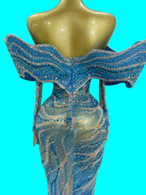 Load image into Gallery viewer, Luxury Sparkly Rhinestones Dress