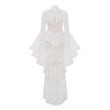 Load image into Gallery viewer, ruffled lace dress